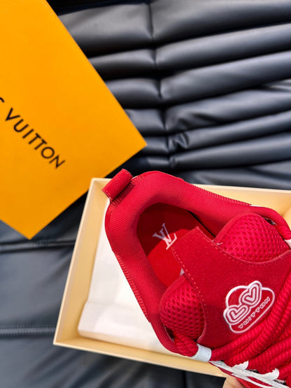 Tênis Skate Lona Vermelho