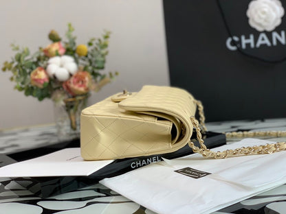 Bolsa Couro Bege
