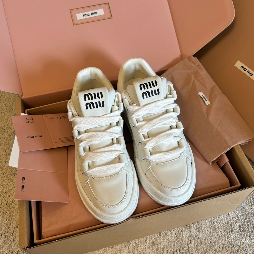 Tênis Couro Branco Casual