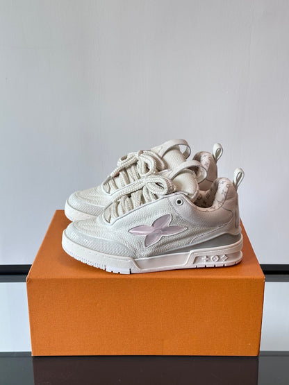 Tênis Skate Couro Branco