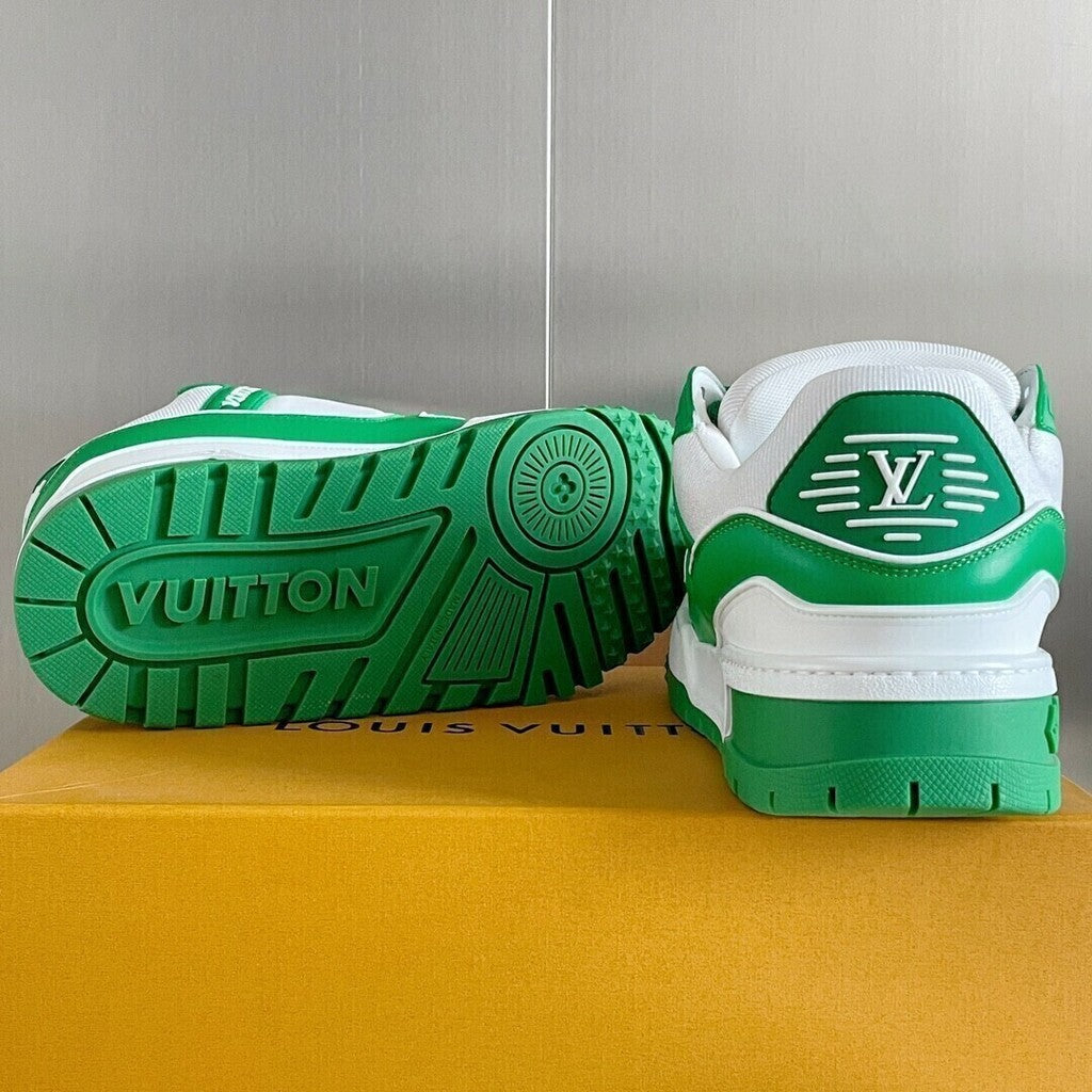 Tênis Casual Couro Verde