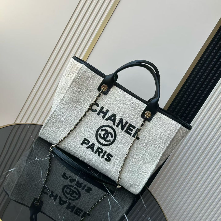 Chanel Deauville Shopping Bag