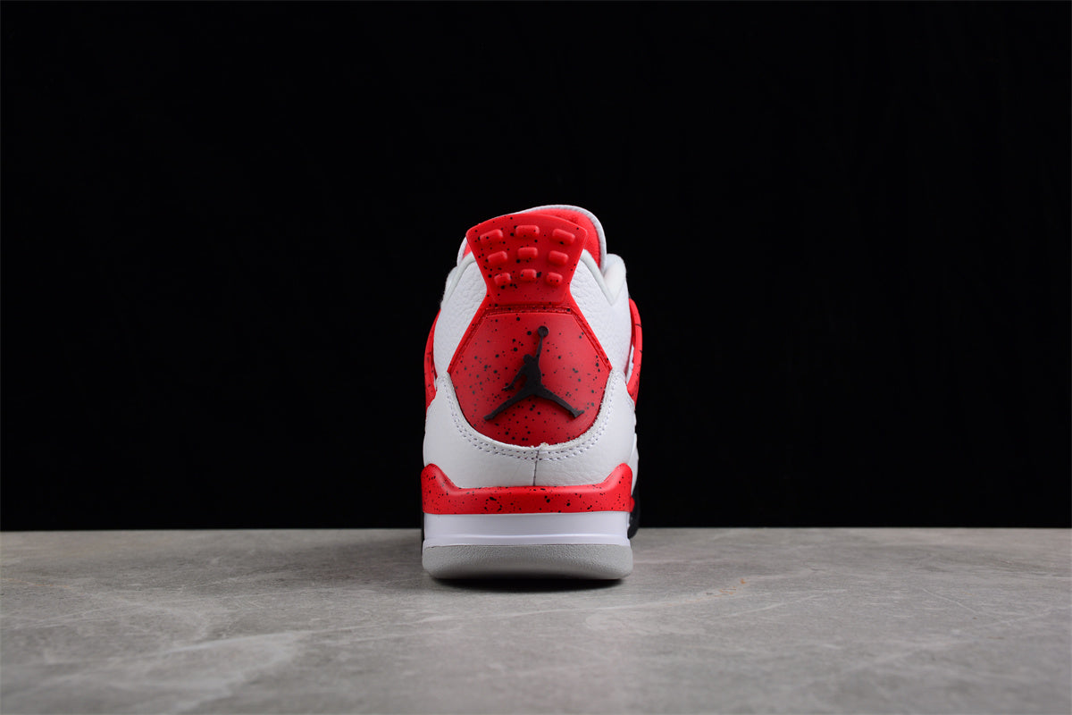 Tênis Cano Alto Basquete Vermelho com Detalhe Cinza