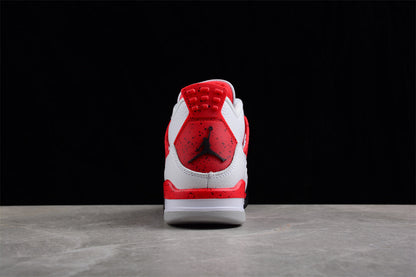 Tênis Cano Alto Basquete Vermelho com Detalhe Cinza