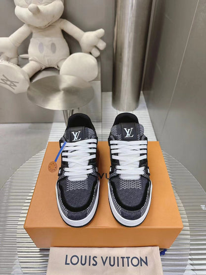 Tênis Casual Couro Preto