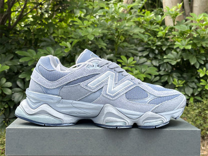 Tênis Runner Malha Azul Índigo Estilo Vintage