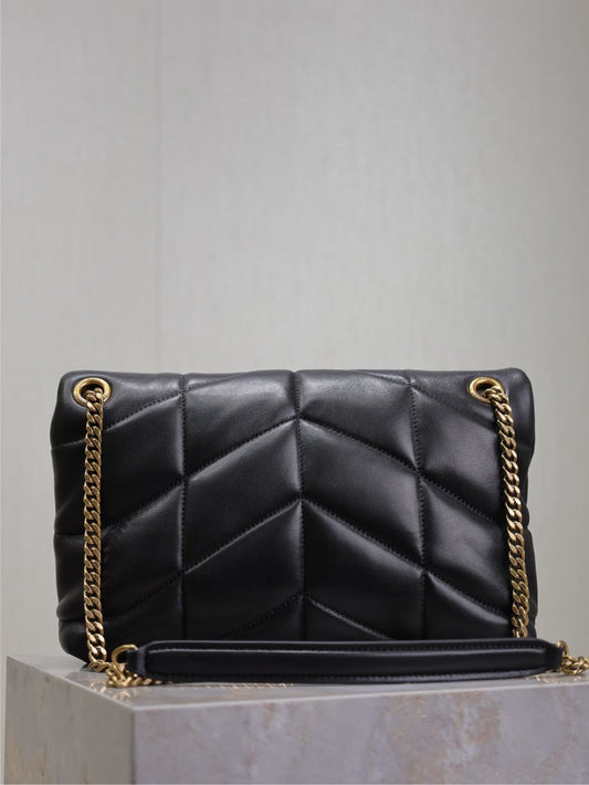 Yves Saint Laurent Lou Lou Puffer Black