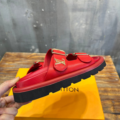 Chinelo Borracha Vermelho Vintage