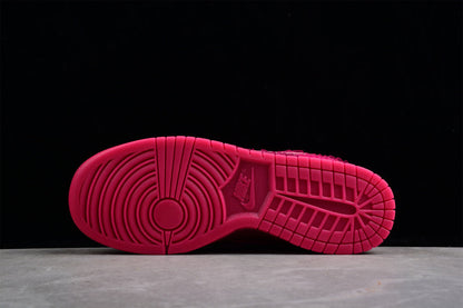 Tênis Cano Baixo Couro Rosa Detalhe Branco