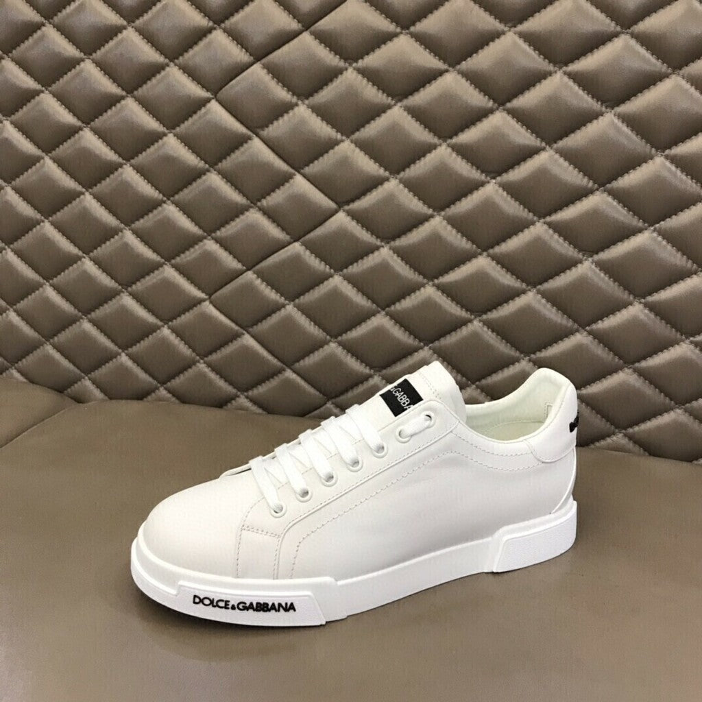 Tênis Couro Casual Branco