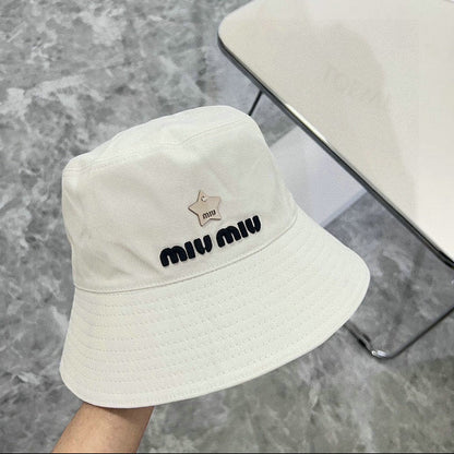 Boné Bucket Algodão Preto Aba Redonda
