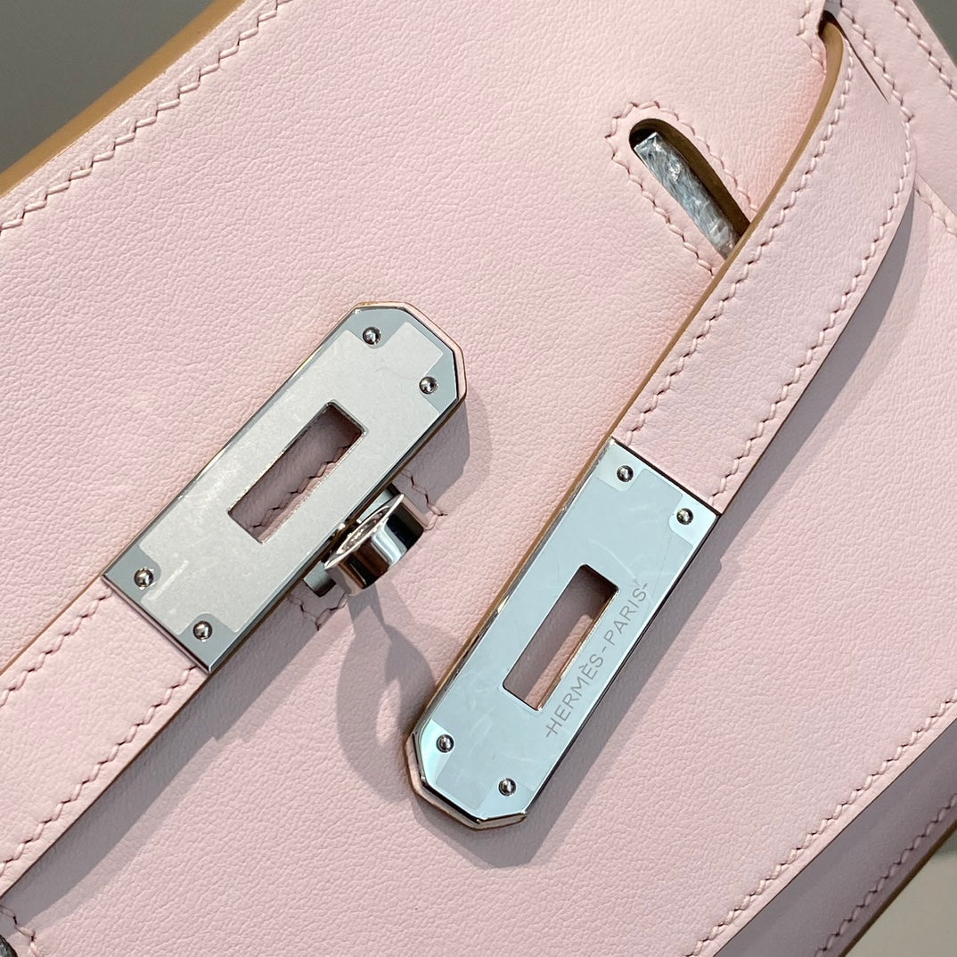 Bolsa Couro Estruturada Mauve Tira Ajustável