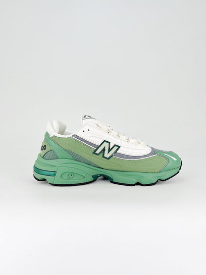 Tênis Runner Mesh Verde Cinza