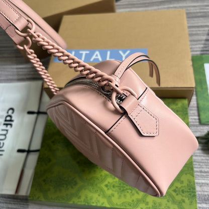 Bolsa Tiracolo Couro Letras Entrelaçadas Pequena