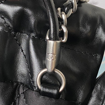 Bolsa Handbag Couro Bezerro Dourada Tamanho Mini