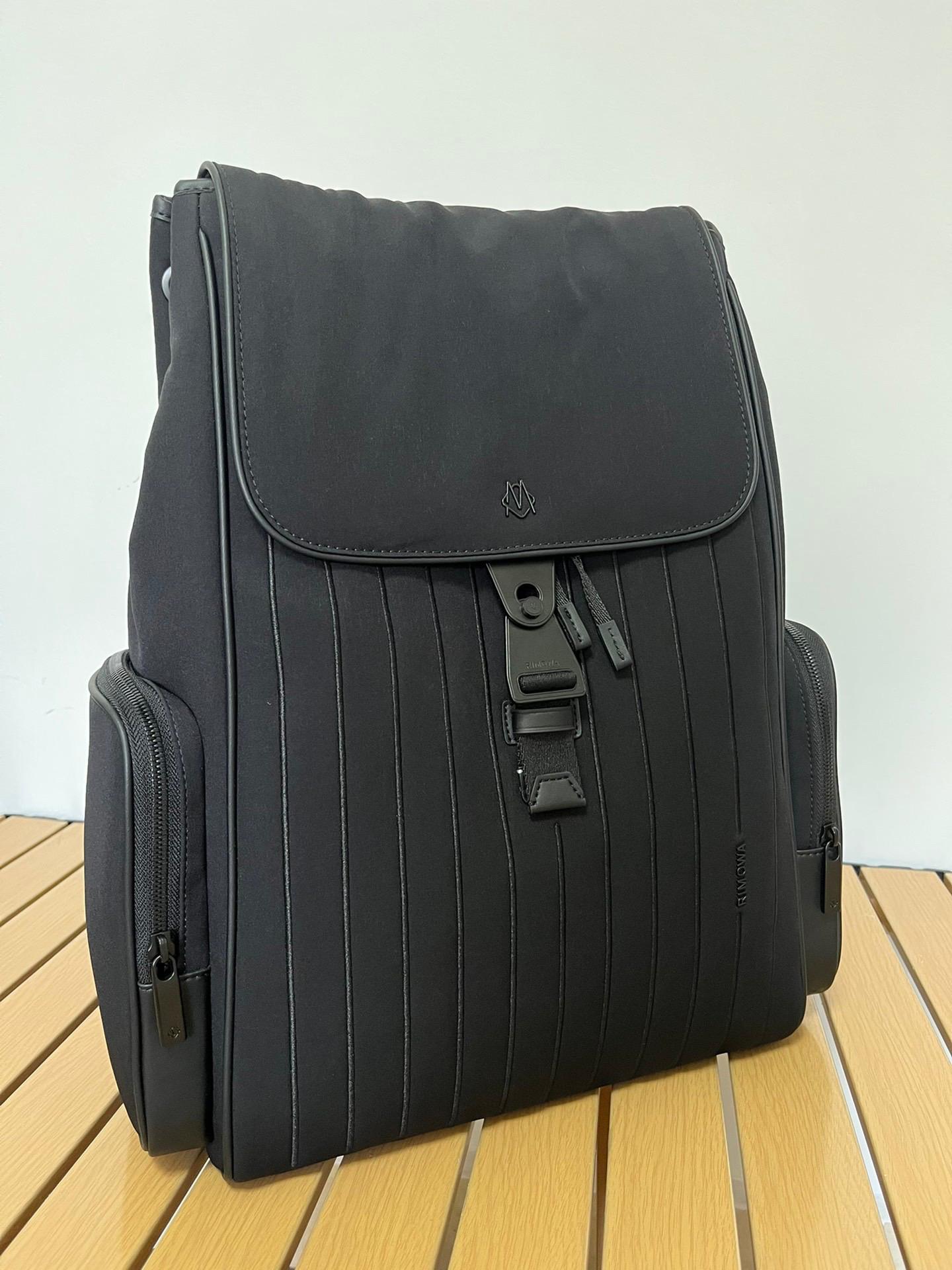 Mochila Poliéster Cinza Compartimentos Funcionais
