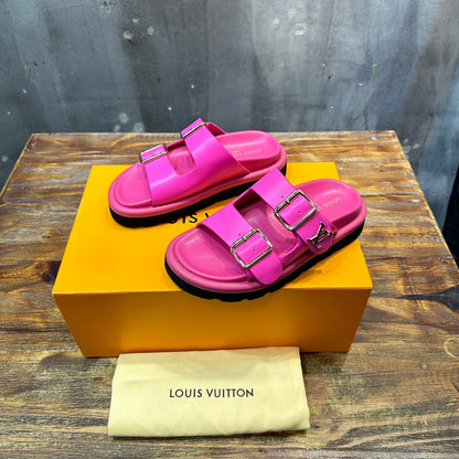 Chinelo Borracha Rosa Vintage