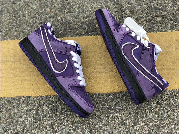 Tênis Skate Couro Cano Baixo Roxo