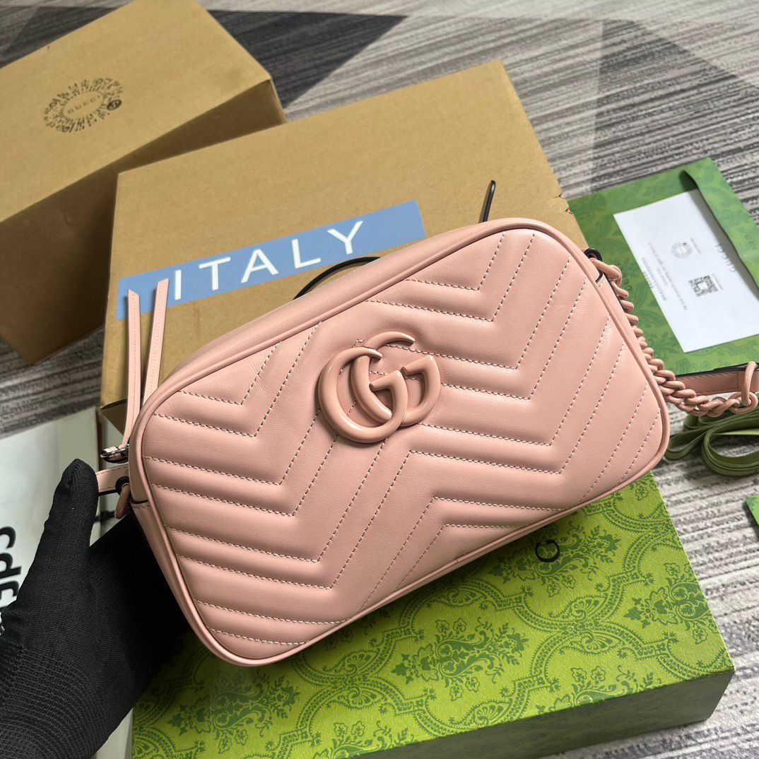 Bolsa Tiracolo Couro Letras Entrelaçadas Pequena