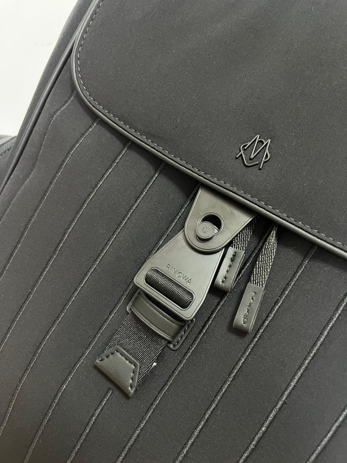 Mochila Poliéster Cinza Compartimentos Funcionais