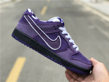 Tênis Skate Couro Cano Baixo Roxo