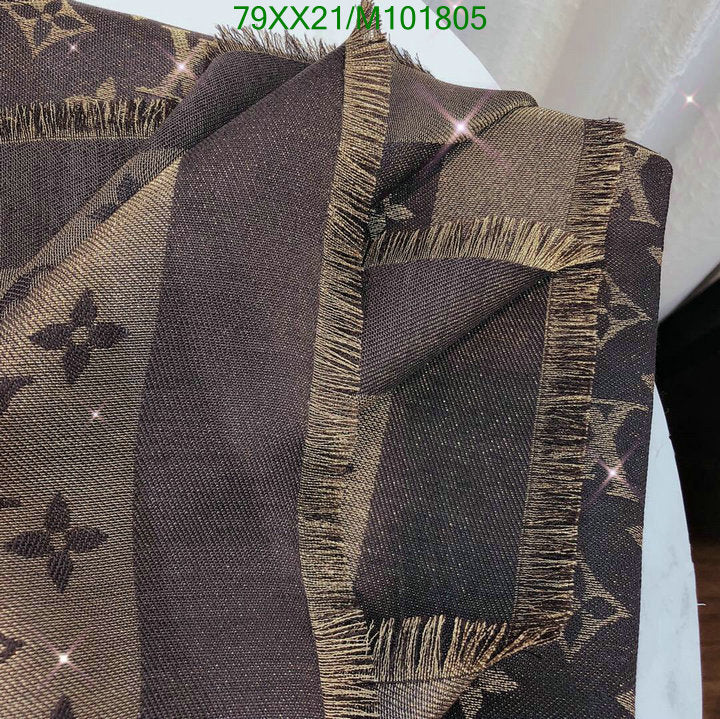 Pashmina Xale Padrão Monograma Geométrico