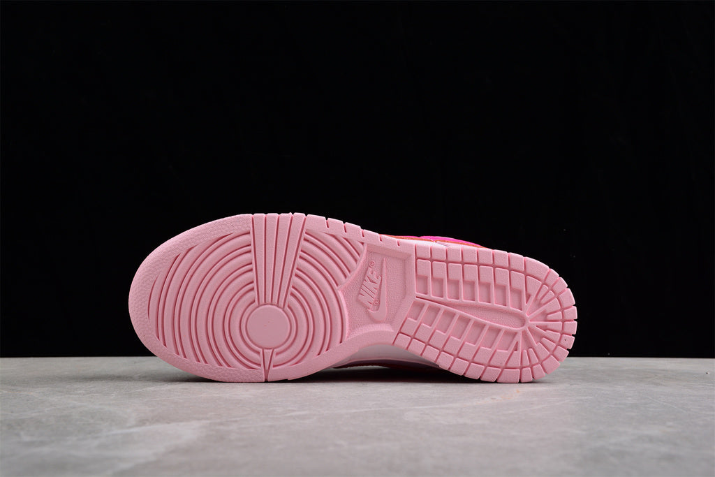 Tênis Cano Baixo Couro Rosa Monocromático