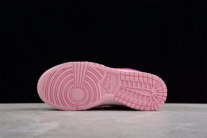 Tênis Cano Baixo Couro Rosa Monocromático