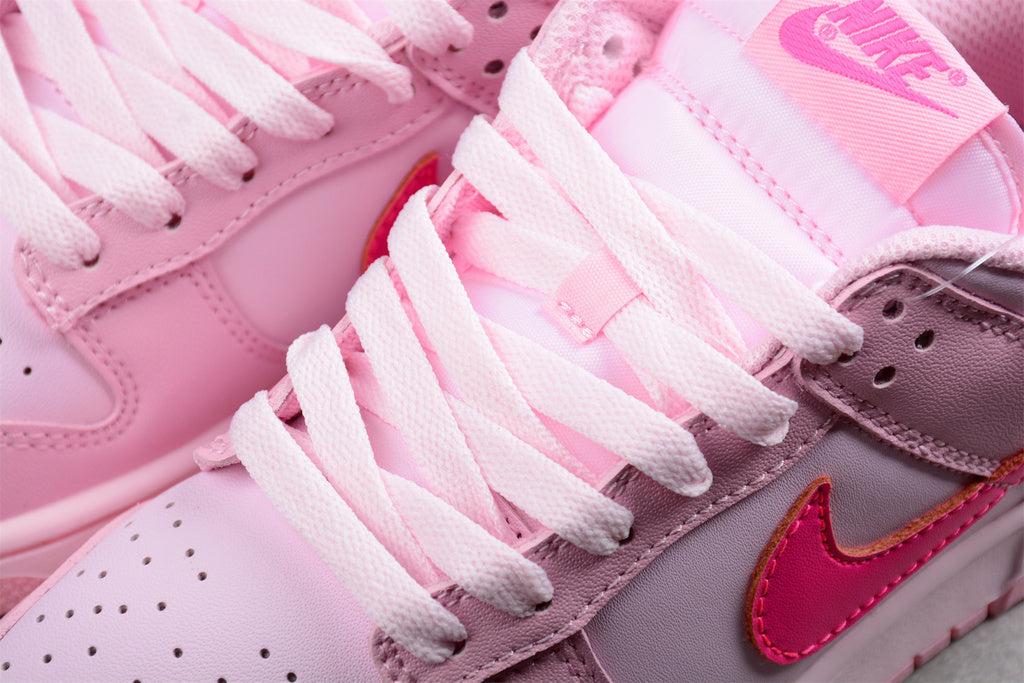 Tênis Cano Baixo Couro Rosa Monocromático
