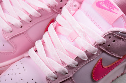 Tênis Cano Baixo Couro Rosa Monocromático