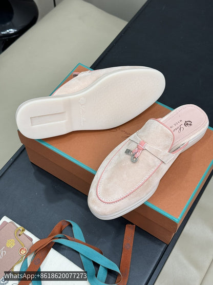 Mule Couro Casual Conforto