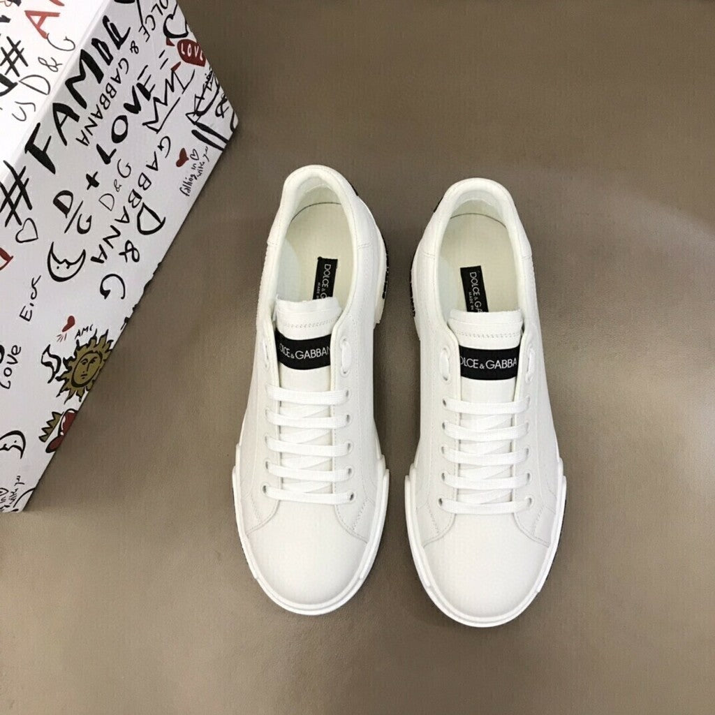 Tênis Couro Casual Branco