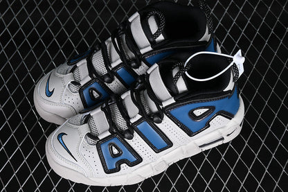 Tênis Cano Alto Mesh Azul Industrial Detalhes Brancos