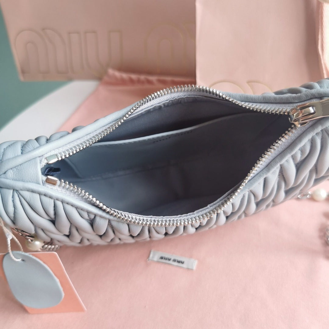 Bolsa Ombro Couro Acolchoado Matelassê