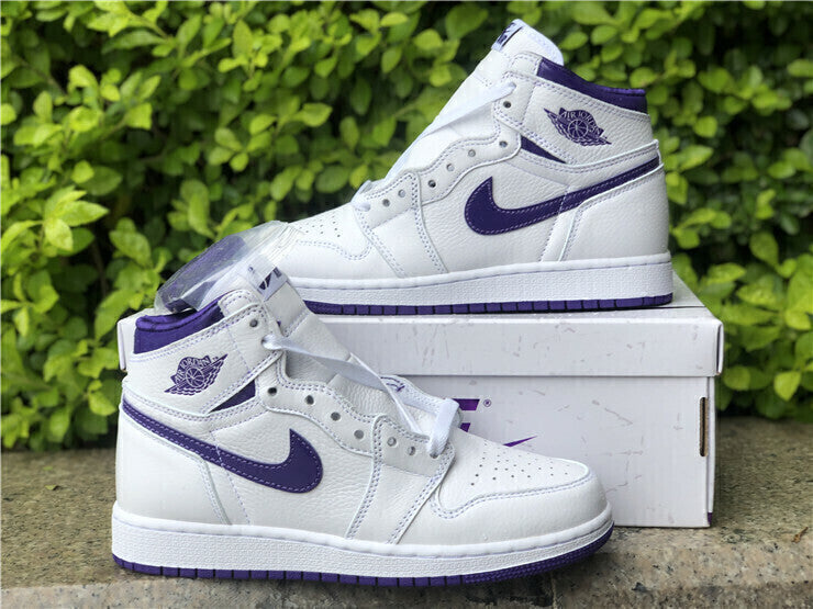Tênis Cano Alto Basquete Couro Roxo