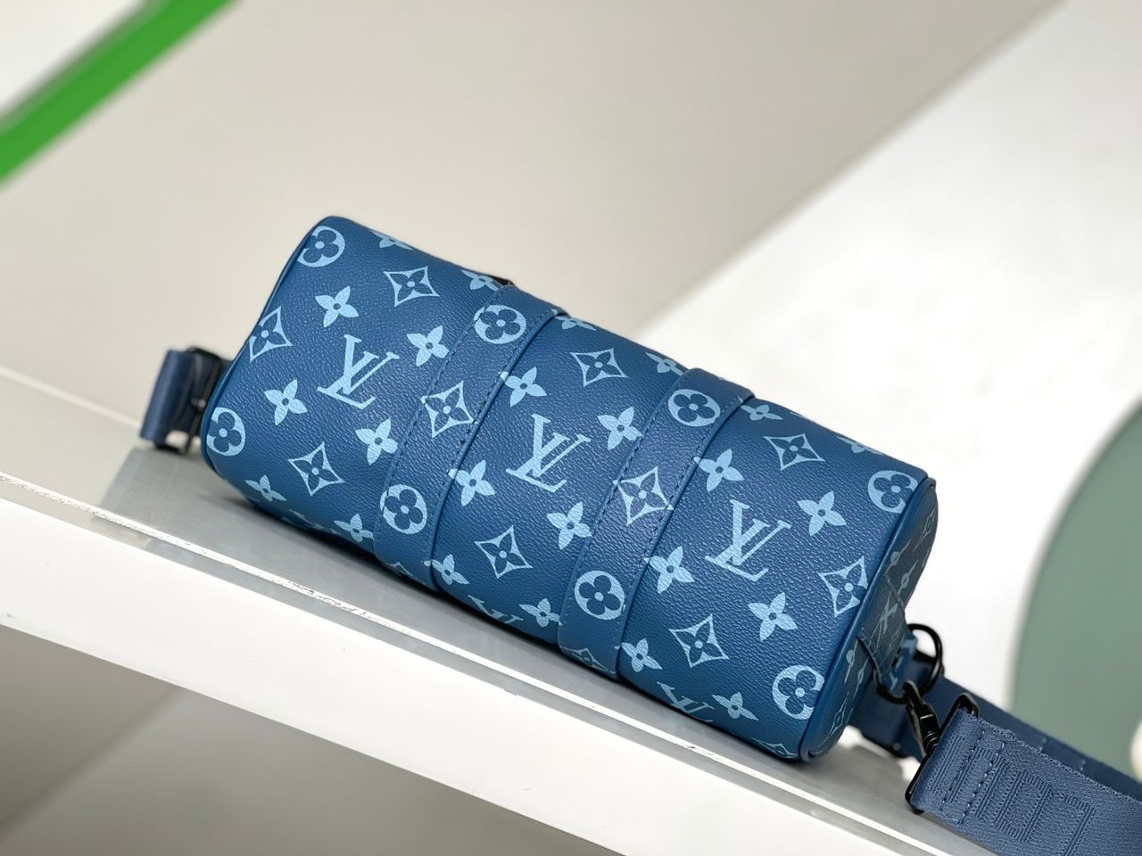 Bolsa Viagem Couro Marrom Alça Removível 25cm