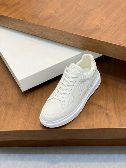 Tênis Couro Branco Casual