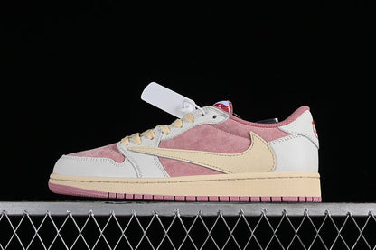 Tênis Cano Baixo Couro Rosa Detalhe Contrastante