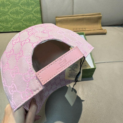 Boné Algodão Rosa Ajustável
