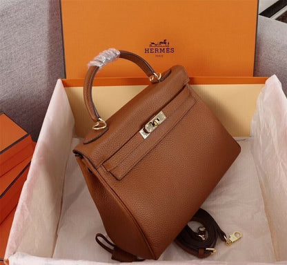 Bolsa Satchel Couro Estruturada com Alça Superior