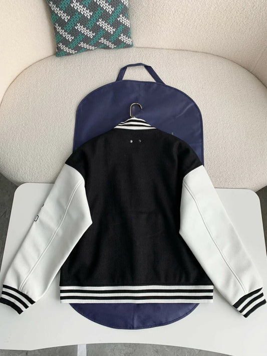 Jaqueta Louis Vuitton LV Lovers Varsity Preta