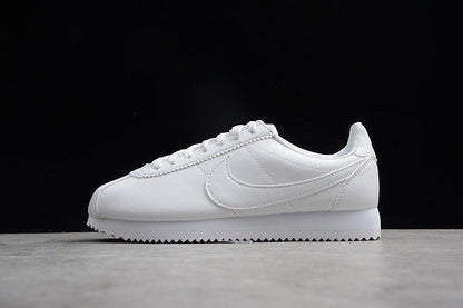 Tênis Couro Estilo Vintage Branco