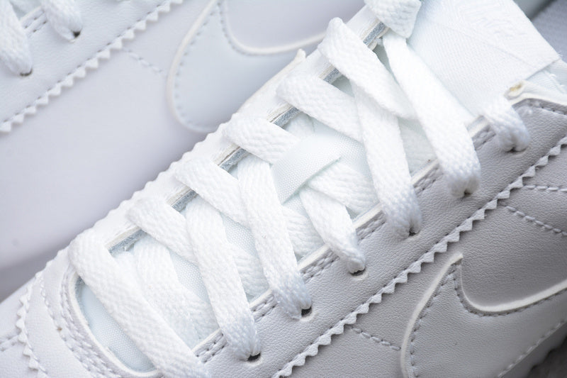 Tênis Couro Estilo Vintage Branco