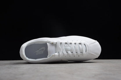 Tênis Couro Estilo Vintage Branco