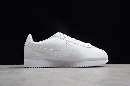 Tênis Couro Estilo Vintage Branco