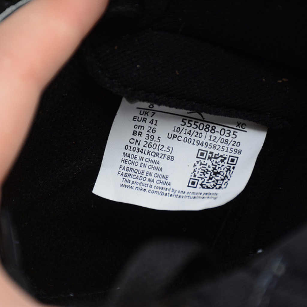 Tênis Cano Alto Basquete Couro Cinza e Preto