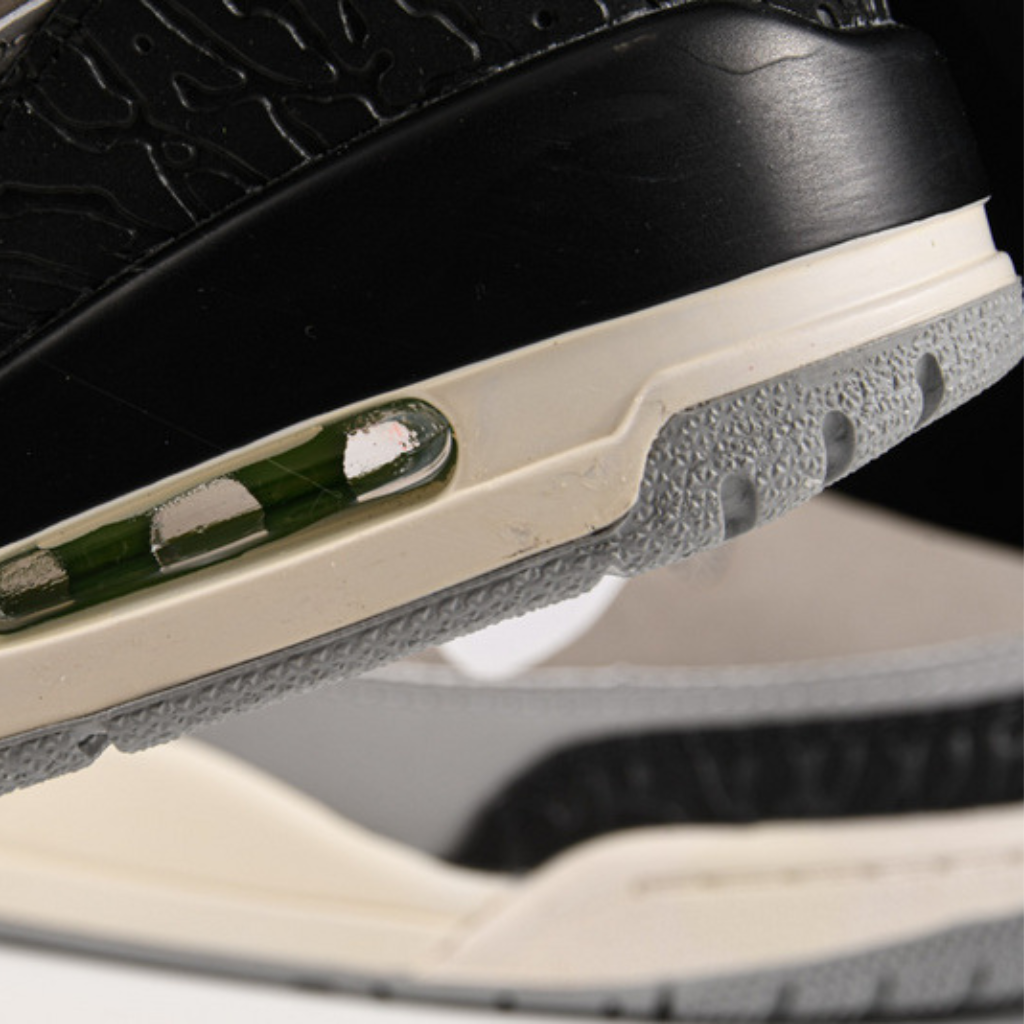 Tênis Cano Alto Basquete Couro Branco Detalhe Verde Neon