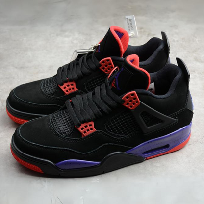 Tênis Cano Alto Basquete Preto Vermelho Detalhes Dourados