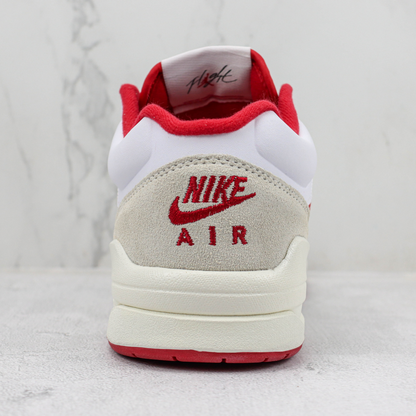 Tênis Cano Alto Basquete Malha Vermelho Detalhe Branco