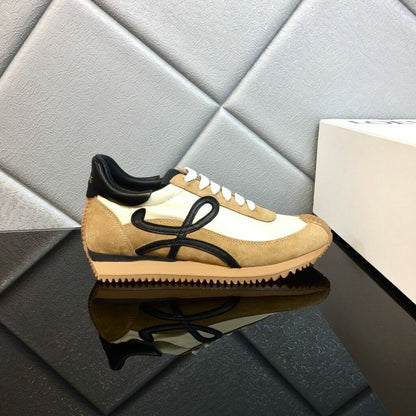 Tênis Runner Malha Gold Detalhe Preto